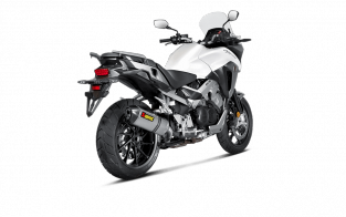 Akrapovic Slip-on Line Titanium met E-keur Honda Crossrunner 2015-2016